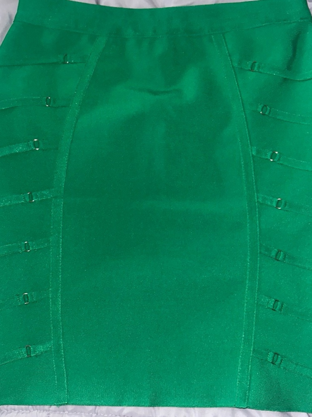 WOW couture Emerald Green Ponte Pencil Skirt